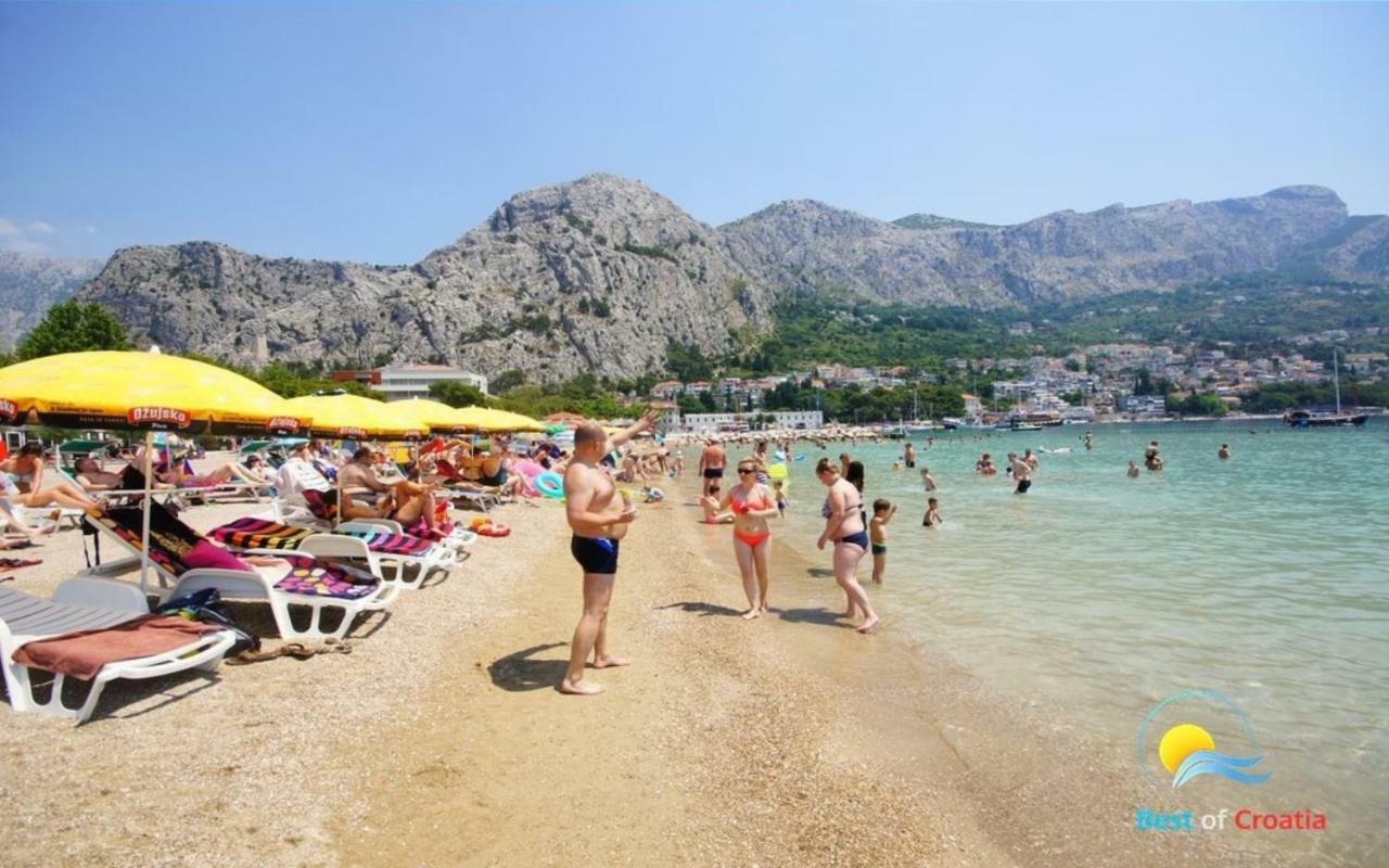 Sandy Beach Apartment Omiš Zewnętrze zdjęcie